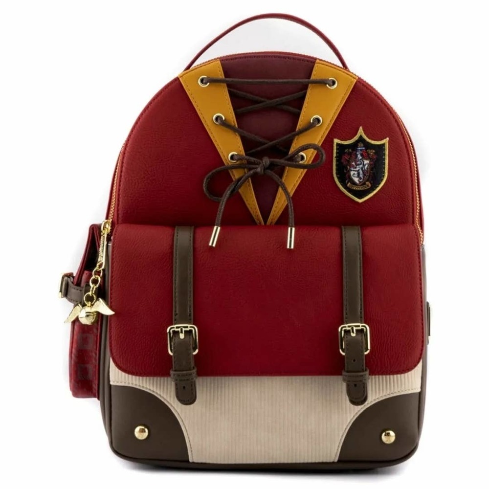 Loungefly GRYFFINDOR QUIDDITCH MINI BACKPACK - HARRY POTTER UK EXCLUSIVE Retired
